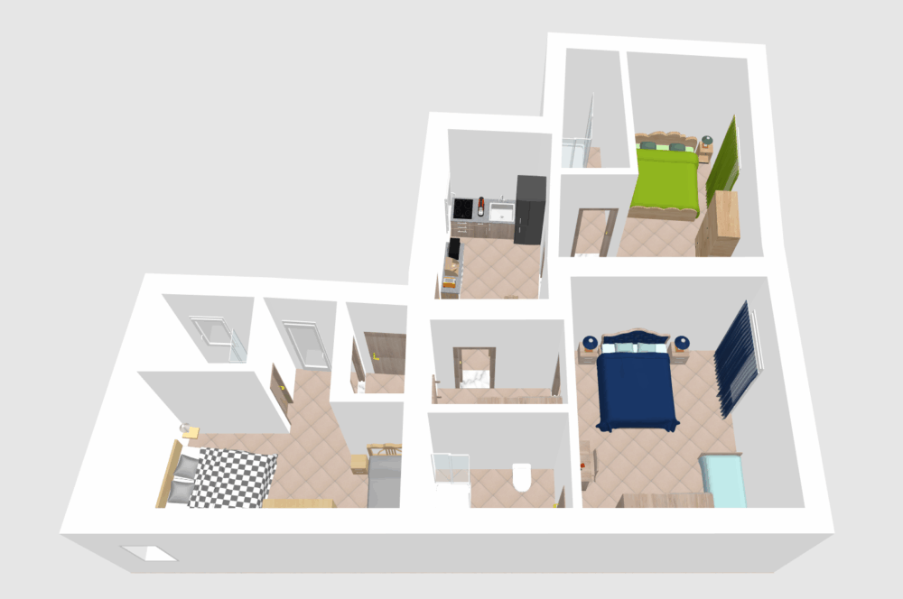 planimetria unica 3d
